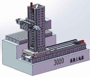 JMLD69-XYZ3020 CNC COLONNE COLONNE HORIZONTAL HORIZON HEURD BORING ET MISSION CENTRE