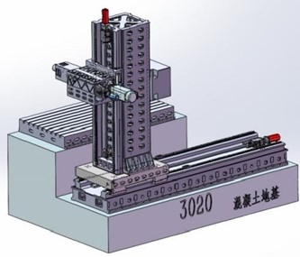 JMLD69-XYZ3020 CNC COLONNE COLONNE HORIZONTAL HORIZON HEURD BORING ET MISSION CENTRE